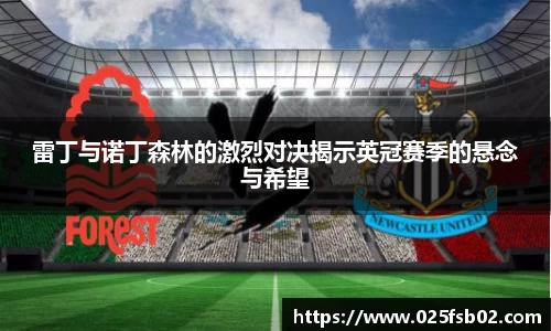 熊猫体育雷丁与诺丁森林的激烈对决揭示英冠赛季的悬念与希望